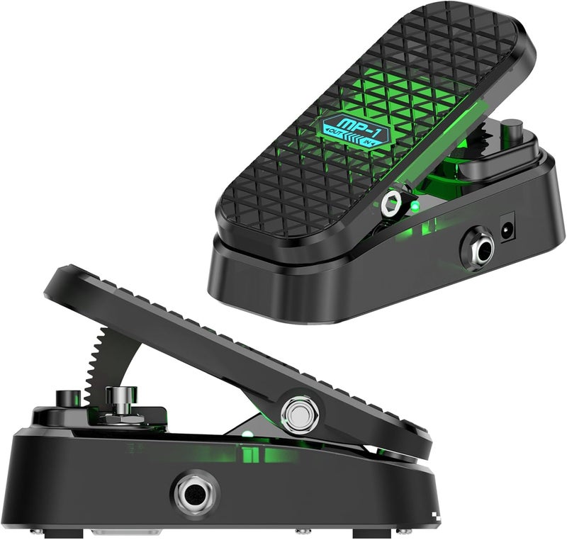 Lefiko Mini Volume & Wah Combo, Pure Analog Wah Effects and Active Volume Control Pedal for Electric Guitar, RM-Type Shielded Inductor for Superior Wah Tones, 23° Wide Angle Travel, LED Mode Indicator - Image 1